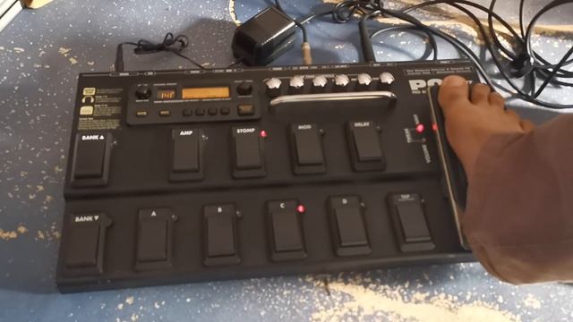 Line 6 pod xt live -testing with guitar sound смотреть онлайн