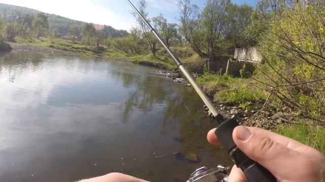 Ловля на сибирский ультралайт, открытие сезона рыбалки 2019. Рыбалка в черте города