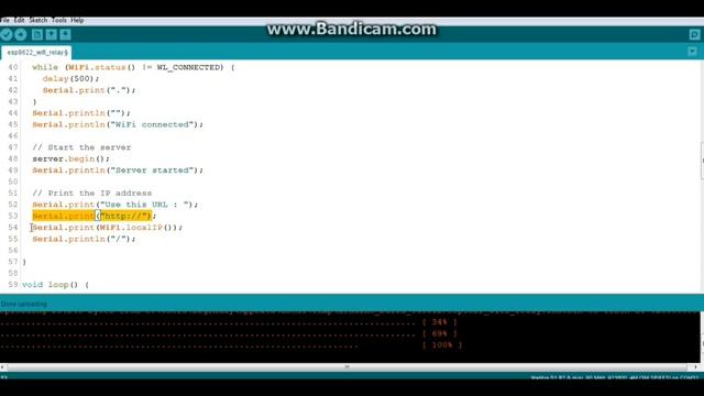 ESP8266 WiFi Relay Control
