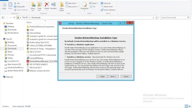How to install Vembu NetworkBackup Client смотреть онлайн
