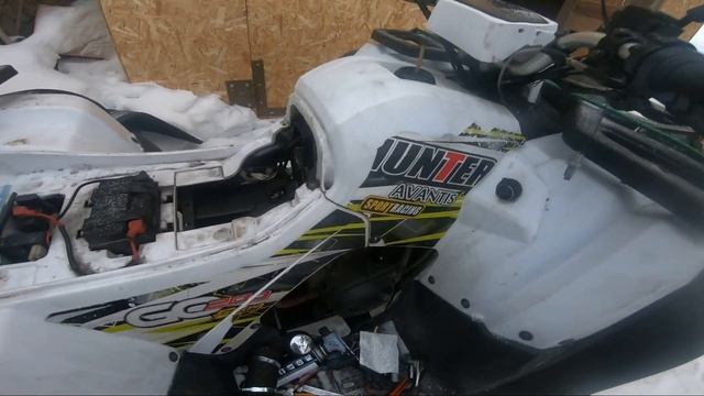 карбюратор PWK 26 на авантис хантер 200 нью или целый день любви с квадриком? смотреть онлайн