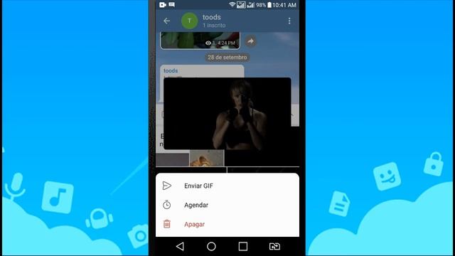 Como Deletar Gifs no Telegram | Com um Passo Simples смотреть онлайн