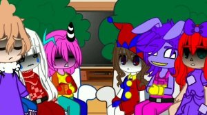 (Гача клуб)/Реакция на самих себя удивительного цифрового цирка/Королер/Зубл/Помни/Рагата/Джекс#