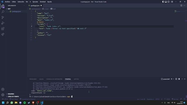 Crear un Bot en Discord desde 0 | Discord.JS V13 смотреть онлайн
