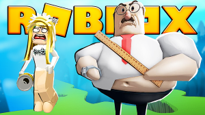 ЗЛОЙ УЧИТЕЛЬ ОХОТИТСЯ на МЕНЯ! 😱 Roblox с Ангелишкой Мышкой и Сашей Фишер!