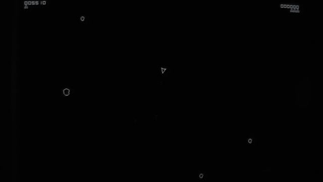 Monochrome ST Games: Asteroids смотреть онлайн