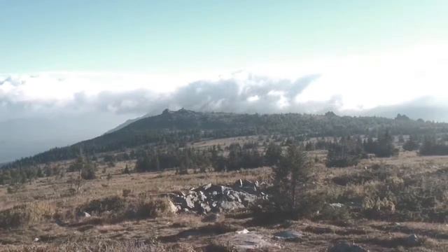 Южный Урал, гора Большой Иремель, утро смотреть онлайн