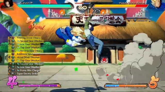 DRAGON BALL FighterZ Android 17 Combo Challenge 10 смотреть онлайн