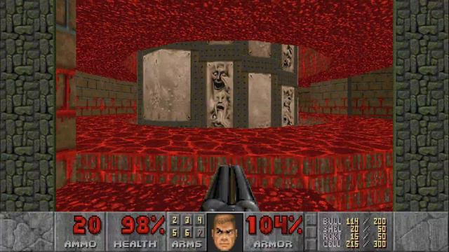 DOOM 2 - Syringe (Maps 6 & 7: Acheron's Needle & End): Ultra Violence 100% (PS5 Gameplay) смотреть онлайн