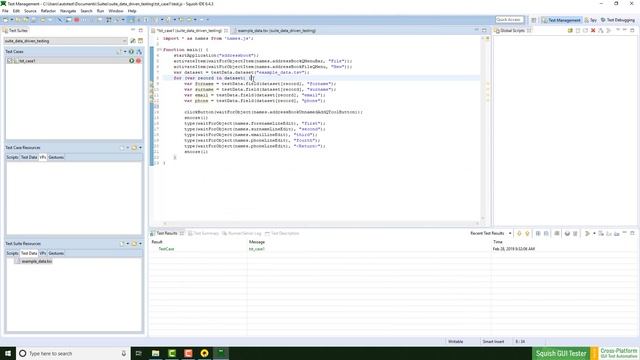 Data-driven GUI Testing смотреть онлайн