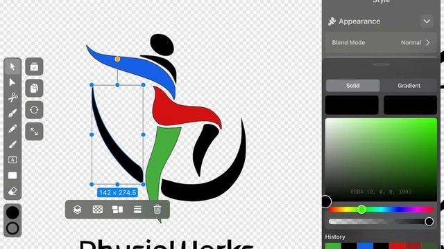 iPad Free Logo auto-trace - JPG / PNG to Vector with iPad Vectornator смотреть онлайн