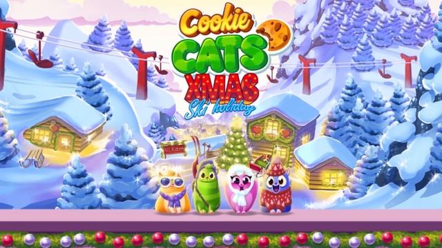 Cookie Cats Christmas update 2017 смотреть онлайн