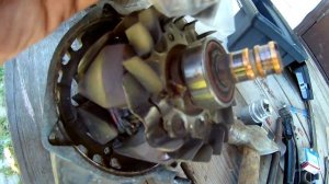 Замена щеток, подшипников и контактных колец генератора. Генератор Хендай Соляриса.