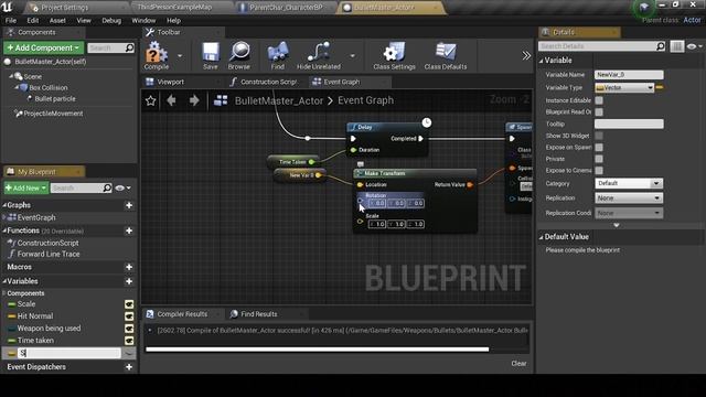 UE4: TUTORIAL #26 | Predicting bullet hole locations (Third person shooter) смотреть онлайн