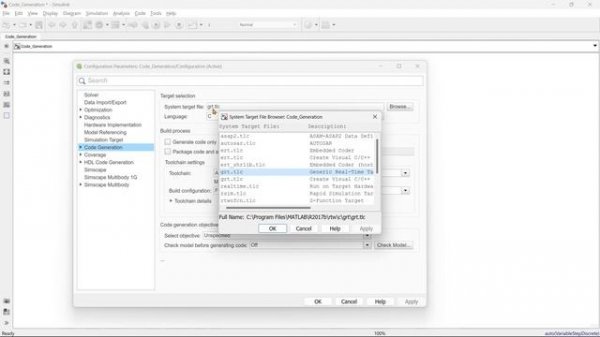 Generate C code from Simulink model | Simulink tutorial | MATLAB Tutorial