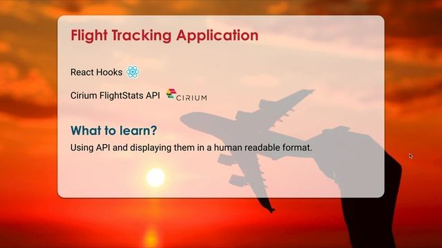 1- Introduction - Flight Tracking Application - React Hooks - Learn Computer Science смотреть онлайн