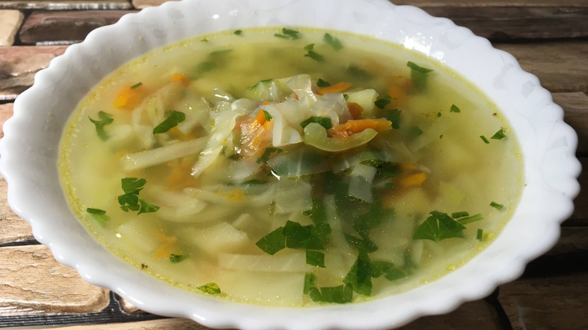 Щи из свежей капусты со свининой смотреть онлайн