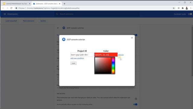 GCP Console Colorize - Chrome Extension | Differentiate b/w Production/Staging/Dev GCP Projects смотреть онлайн