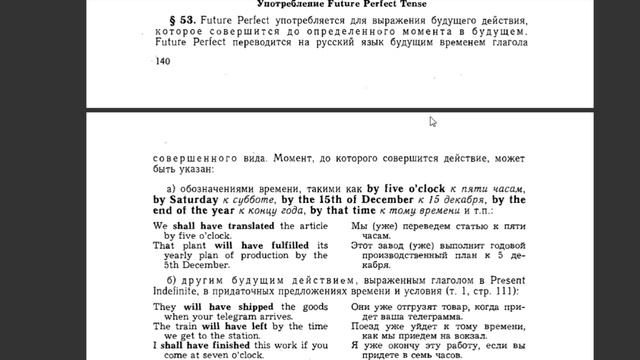 The Future Perfect Tense смотреть онлайн