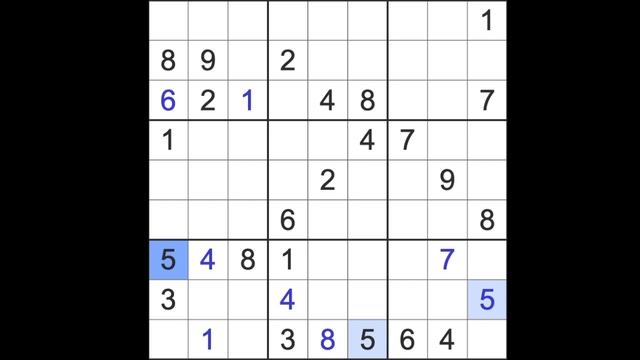 Sudoku solution – New York Times sudoku 4 October 2022 Hard level смотреть онлайн