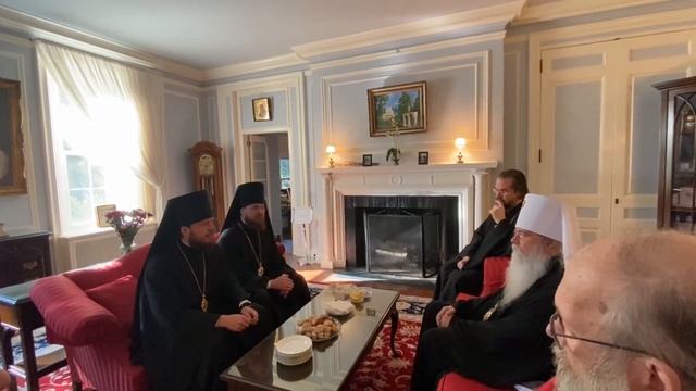 Зустріч з Предстоятелем Православної Церкви в Америці Блаженнішим ТИХОНОМ смотреть онлайн