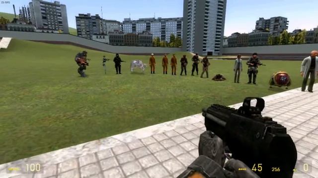 Garrys mod в стиме .Обзор аддона Black Mesa Npc's V2 смотреть онлайн