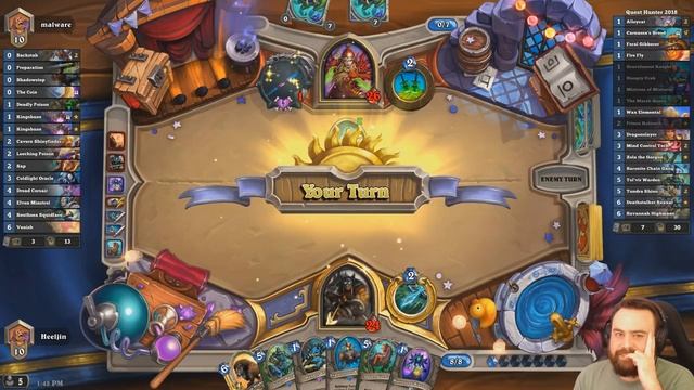 Kobolds Quest Hunter | Surviving Standard 70 | Hearthstone | Kobolds and Catacombs смотреть онлайн