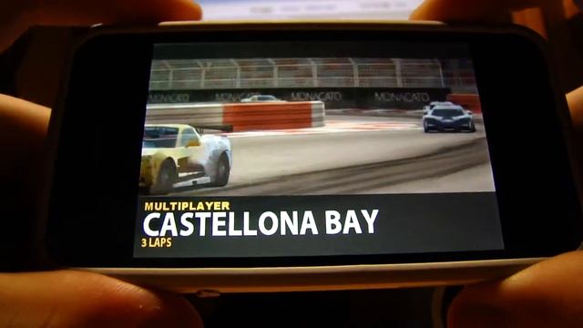 Real Racing 2 iPhone 4 смотреть онлайн