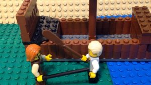 Мультфильм LEGO рыцари против некроманта (14 серия )