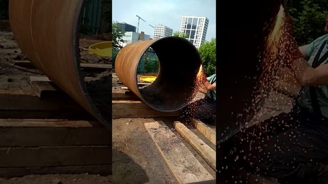 Газорезка, ручным резаком. смотреть онлайн