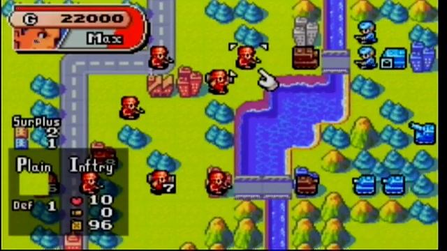 Advance Wars - Blizzard Battle! Mission 6 (Campaign) Max vs Olaf - Nintendo (GBA/GC/DS/3DS/Wii U) смотреть онлайн
