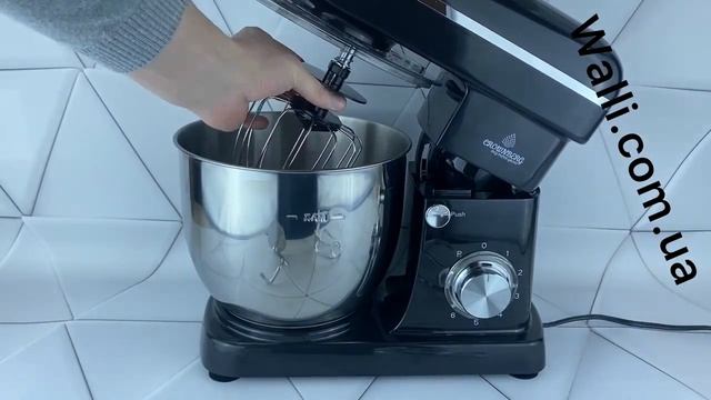 Тістоміс міксер планетарний чаша 5л. потужність 2200 Ват смотреть онлайн