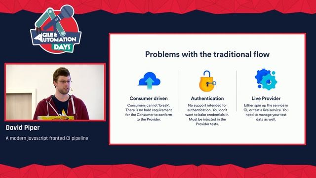 Agile & Automation Days 2017 - David Piper "A modern javascript frontend CI pipeline" смотреть онлайн
