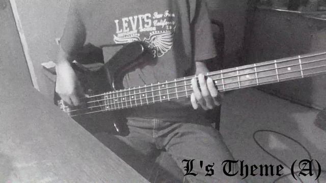 Death Note - L's Theme (A) (bass cover) смотреть онлайн