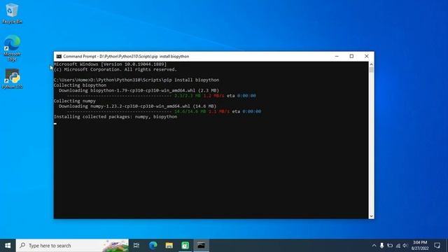 How to install Biopython смотреть онлайн