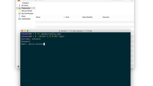 Docker using native OS credentials store смотреть онлайн