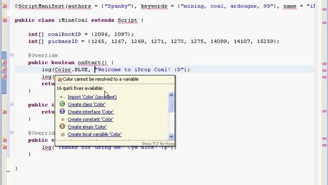 How to make your own RS bot - vid #2 смотреть онлайн