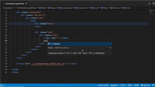✅ Formularios con Grid | Parte 1 - Bootstrap 5 смотреть онлайн
