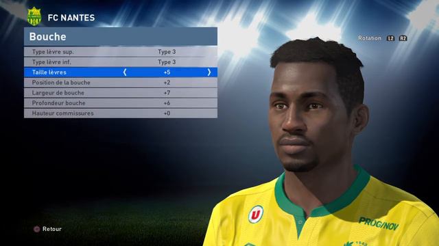 PES 2016 edit face NKOUDOU | OM Marseille (Nantes) #PS4 смотреть онлайн