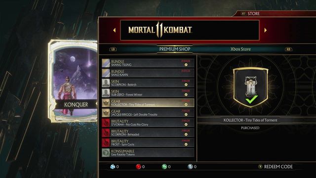 Mortal Kombat 11 premium shop 12/13/2022 bundles, skins, gear, brutalities and more. смотреть онлайн