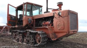 ДТ-175 Волгарь - самый быстрый советский гусеничный трактор. Обзор