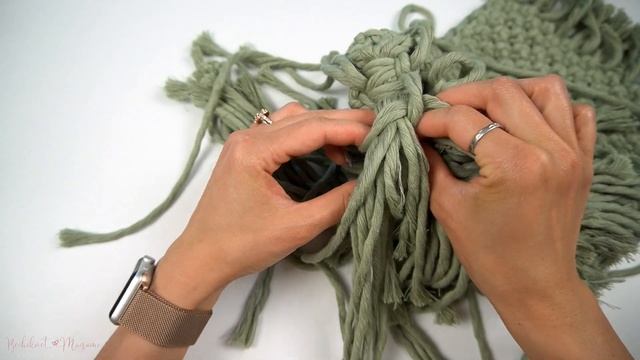 How to Macrame Crossbody Bag Pattern with Tassels and Strap смотреть онлайн