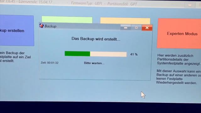 Speed Test: Backup im Notfall BootMedium смотреть онлайн