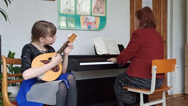 Маложина Карина. 10 лет. В. Войтик "Танец." смотреть онлайн