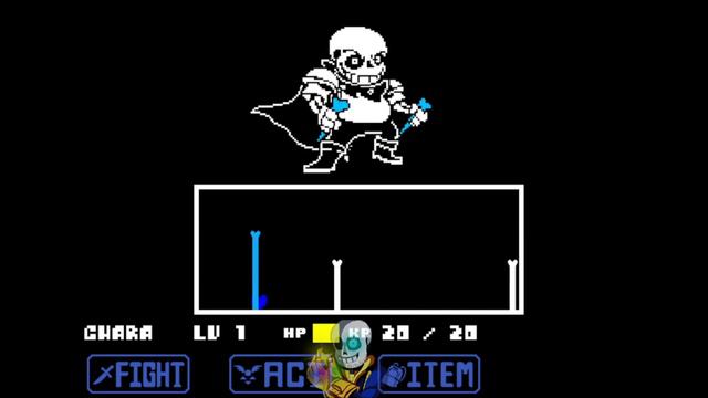 [AU] UnderWhap: Sans Fight (No Hit) || XNinjaRayX Take || Undertale Fangame смотреть онлайн
