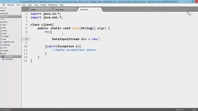 Client Server Chat application in java [URDU/HINDI] смотреть онлайн