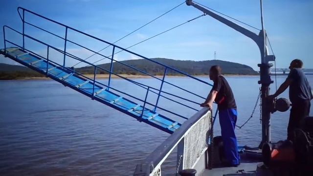 Поездка на Оме, поселок Пивань, река Амур. смотреть онлайн