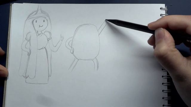 Рисуем Финна / Рисуем Джейка / Рисуем Принцессу Бубльгум / Время приключений смотреть онлайн