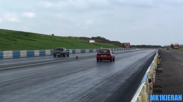 Ford Fiesta Mk1 runs 14.18 at 104 mph смотреть онлайн