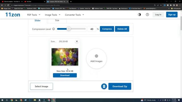 How to Compress Jpeg File Size Online ।। Online Image Resize смотреть онлайн